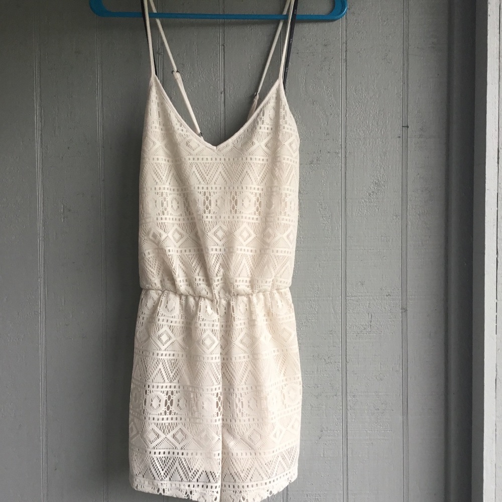 Lace romper